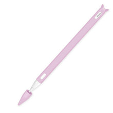 Load image into Gallery viewer, Cute Cat Ear Anti-scroll Silicone Protective Pouch Cap Holder Nib Cover Protective case Skin For Apple Pencil 2 for iPad Pencil
