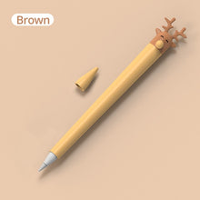 Load image into Gallery viewer, PZOZ For Apple Pencil 1st Lovely fawn Case Pencil case Tablet Touch Stylus Pen Protective Case Pouch Portable Soft Silicone Case
